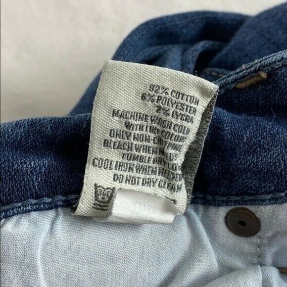 American Rag Women's Straight leg blue Denim Jeans Size 11 - Picture 7 of 10